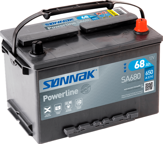 Hovedbilde Sønnak Powerline SA680 68Ah