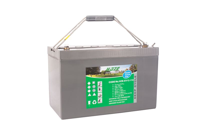 HAZE HZB12-110EV 12V 110Ah M8 Insert AGMbatteri
