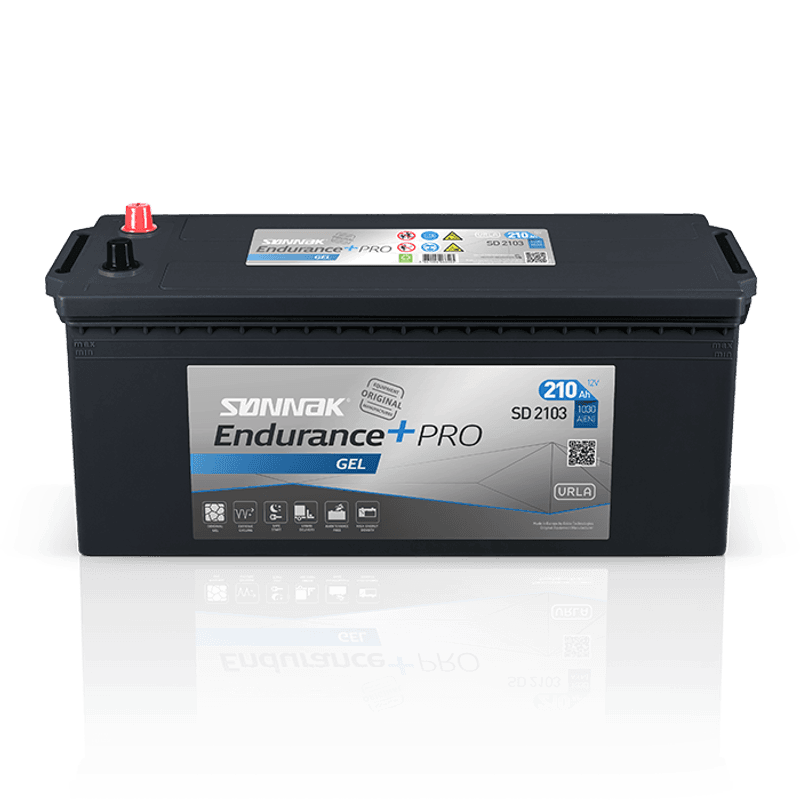 Sønnak Endurance+PRO GEL SD2103 210Ah Forbruksbatteri
