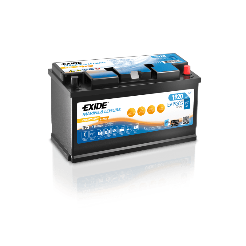 Exide Equipment Li-Ion EV1920S EQUIPMENT 150Ah - 1920Wh LifePO4 Heat