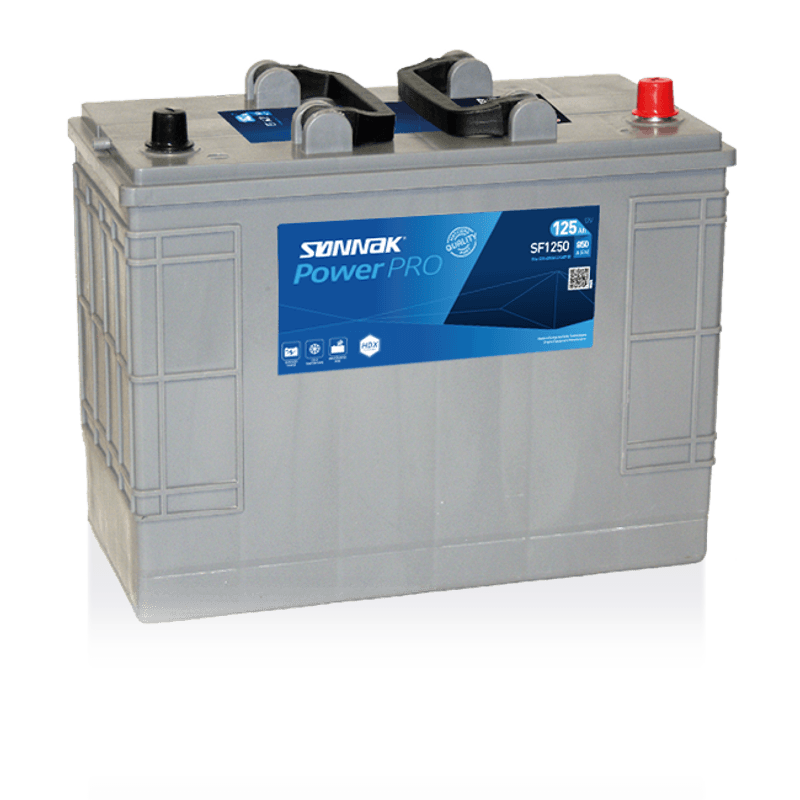 SF1250 SØNNAK POWERPRO 125Ah Kaldstartstrøm 850 EN CCA